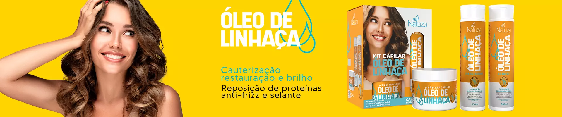 Banner Óleo de Linhaça
